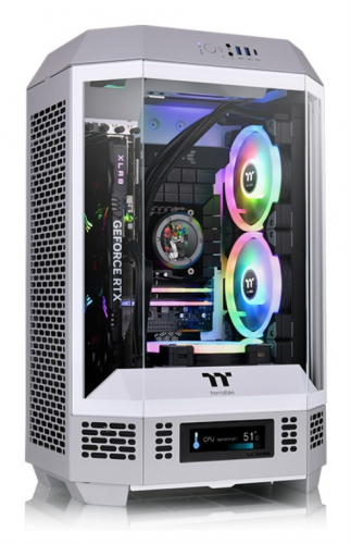 CAIXA THERMALTAKE THE TOWER T300 M-ATX LIMESTONE ATX 2XUSB 3.0 GRIS
