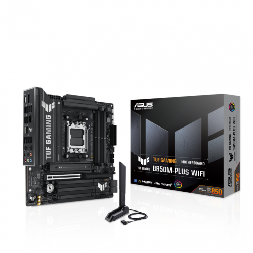 MOTHERBOARD ASUS TUF GAMING B850-M PLUS WIFI PCI-E x16 Gen5,M.2 Gen5