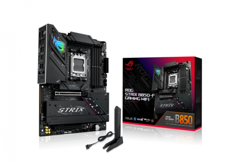 MOTHERBOARD ASUS ROG STRIX B850-F GAMING WIFI PCI-E x16 Gen5,M.2 Gen5