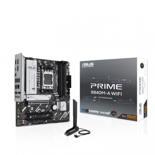 MOTHERBOARD ASUS PRIME B840 M-A WIFI PCI-E 16x Gen4,M.2 Gen4