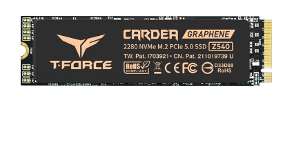 Team Group SSD M.2 PCIe 5.0 NVMe 2TB T-Force Z540 12.400R/11.800W