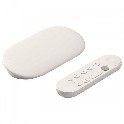 Google TV Streamer 4K com IA e controlo de voz Porcelana - Android TV