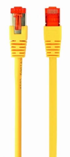 Gembird Cabo de Rede PP6A-LSZHCU-Y-1M Cat6a S/FTP 1m LSZH Amarelo