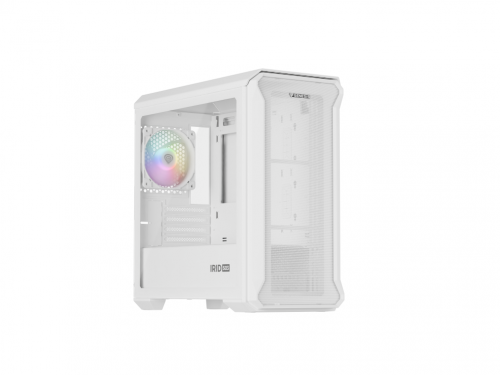 CAIXA GAMING GENESIS IRID 503 ARGB LITE MATX MINITORRE 1XUSB3.0 2XUSB2.0 BRANCA