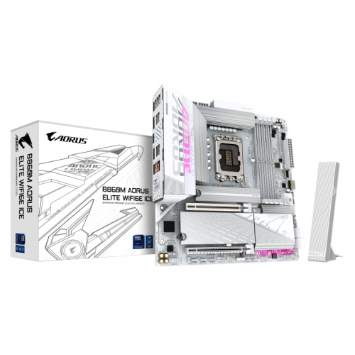 MOTHERBOARD GIGABYTE B860M A ELT WF6E ICE 1.0