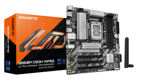 MOTHERBOARD GIGABYTE B860M DS3H WIFI6E 1.0