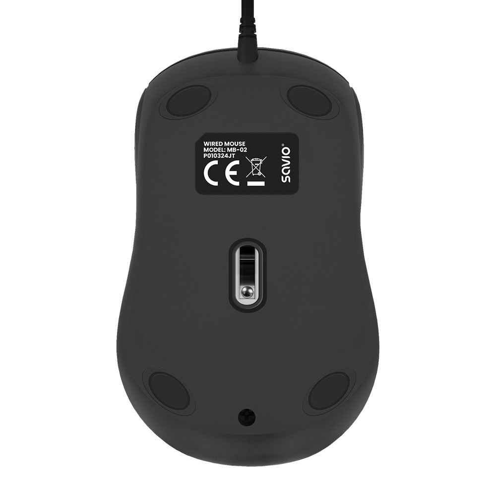 Rato SAVIO MB-03 Optico USB(A) 1200 DPI