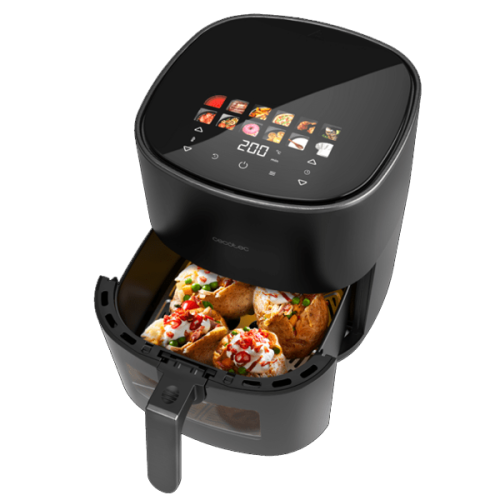 FRITADEIRA SEM ÓLEO CECOTEC - CECOFRY&GRILL DUOHEAT 6500