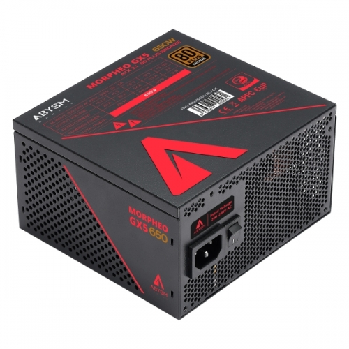 ABYSM GAMING FONTE ALIMENTAÇAO ATX 650W MORPHEO GX5 80+BRONZE