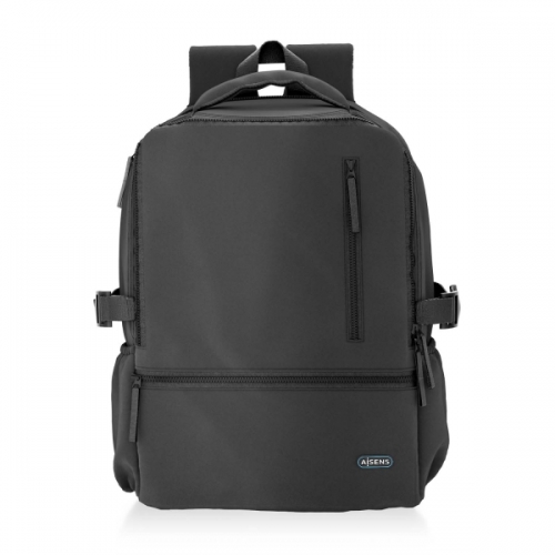 Mochila Desportiva Impermeável Aisens para portátil de 15,6"- Preta
