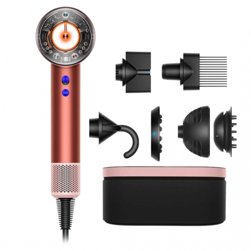 DYSON SECADOR CABELO SUPERSONIC NURAL STRAWBERRY BRONZE PINK