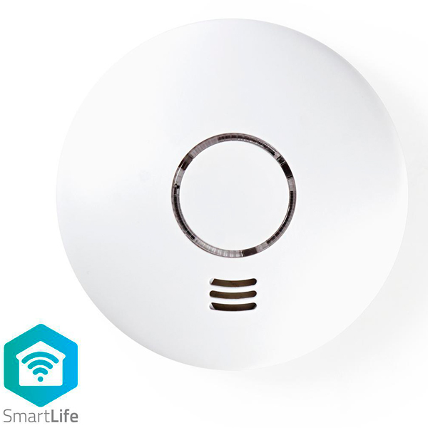 NEDIS WIFI SMARTLIFE DETECTOR DE FUMO SENSOR LIFE CYCLE 10 YEAR EN 14604 MAX. BA