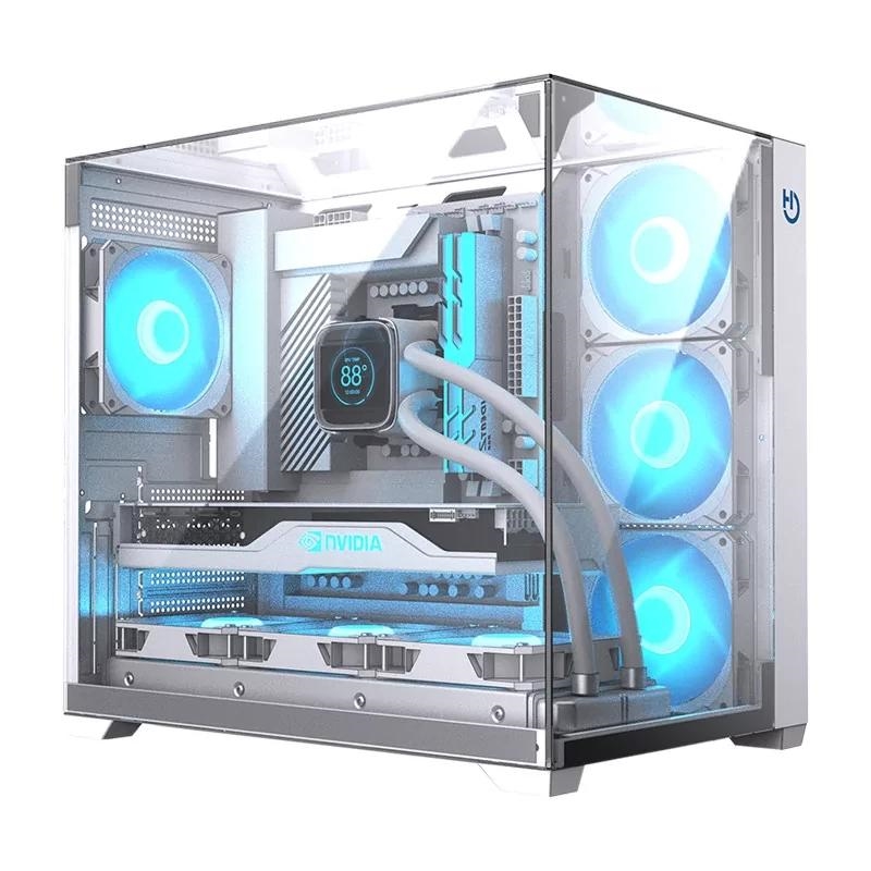 Hiditec Caixa ATX Gaming Sky Branco USB 3.1 TYPE-C