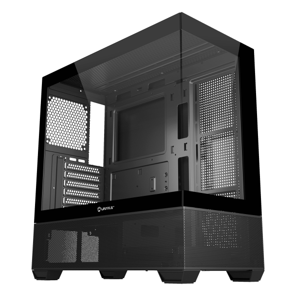 Unyka GAMING Caixa REVELAT 2USB 3.0 1USB C GEN 2 ATX Preto