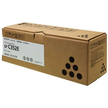 Ricoh SP C352E Preto Toner Original - 408215/SP C352E