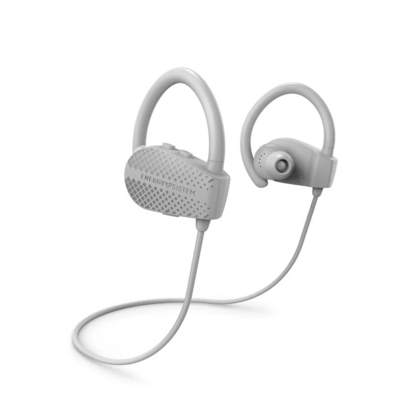 Auriculares Bluetooth Energy Sistem Sport 1+ - Assistente de voz - Resistente ao suor - Cinzento