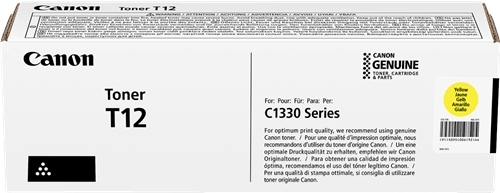 Canon T12 Amarelo Toner Original - 5095C006