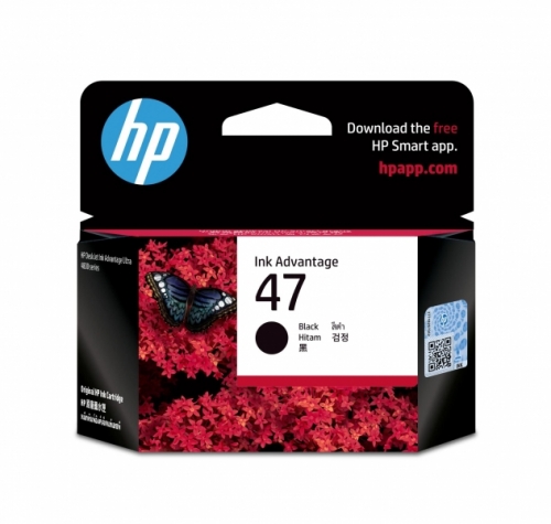 HP 6ZD21AE Preto Cartucho de Tinta Original - 47