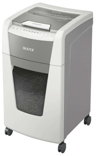 Destruidora de Papel Automática Leitz IQ 300 Autofeed P4 - Corte em Partículas - Alimentação Automática de 300 Folhas,Alimentação Manual de 10 Folhas