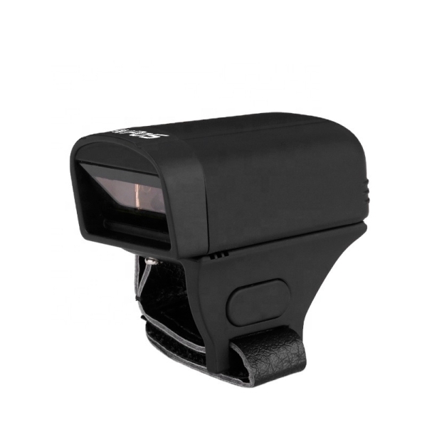 AVPos Leitor de código de barras Portatil Finger - Preto