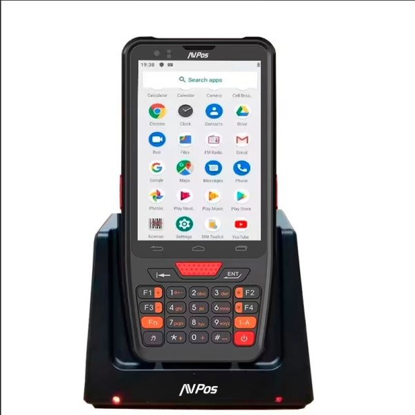 AVPos Capturador PDA DC45 4"OctaCore - 4GB - 64GB - WIFI BT NFC 4G - 3500mAh - Leitor de código de barras 2D