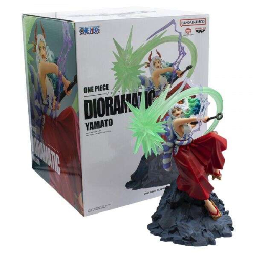 Banpresto One Piece Dioramatic Yamato - Figura Colecionável - Aproximadamente 19 cm de altura - Fabricado em PVC e ABS