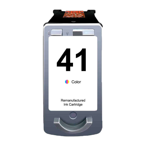 Canon CL41/CL51/CL38 Color Cartucho de Tinta Remanufacturado - Muestra Nivel de Tinta - Substitui 0617B001/0617B032/0618B001/2146B001