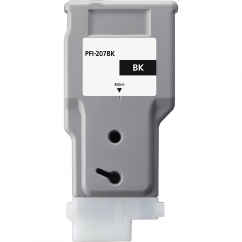 Canon PFI207 Preto Cartucho de Tinta Generico - Substitui PFI207BK/8789B001