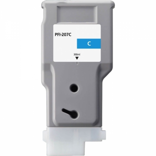 Canon PFI207 Cyan Cartucho de Tinta Generico - Substitui PFI207C/8790B001
