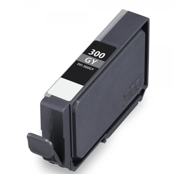Canon PFI300 Gris Cartucho de Tinta Pigmentada Generico - Substitui 4200C001/PFI300GY