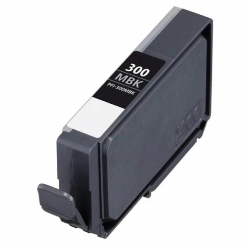 Canon PFI300 Preto Mate Cartucho de Tinta Pigmentada Generico - Substitui 4192C001/PFI300MBK
