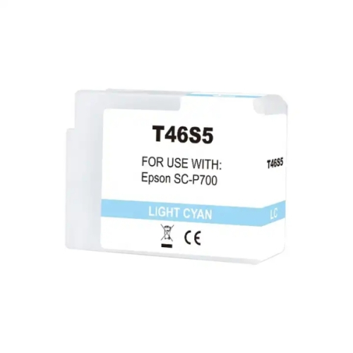 Epson T46S5 Cyan Light Cartucho de Tinta Pigmentada Generico - Substitui C13T46S500