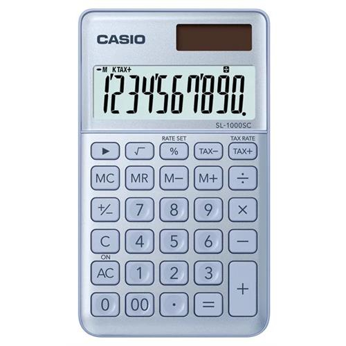 CALCULADORA CASIO BOLSO -SL1000SCBU