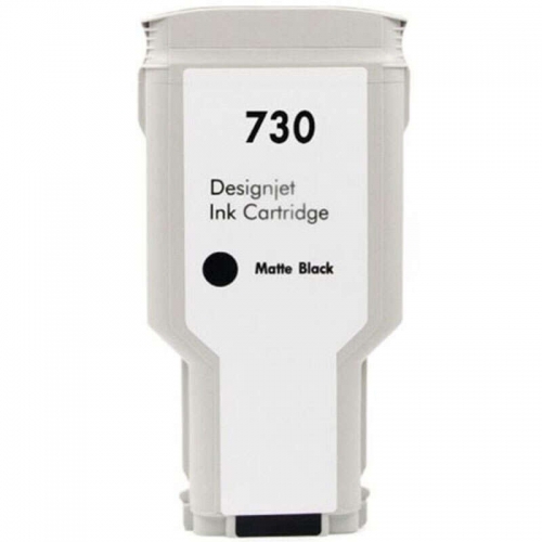 HP 730 Preto Mate Cartucho de Tinta Generico - Substitui P2V71A/P2V65A