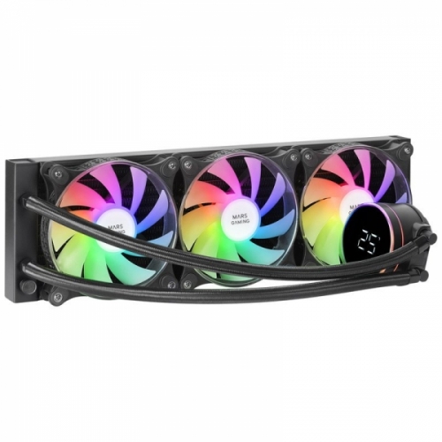 Water Cooler CPU Mars Gaming ML-LCD360 ARGB Preto