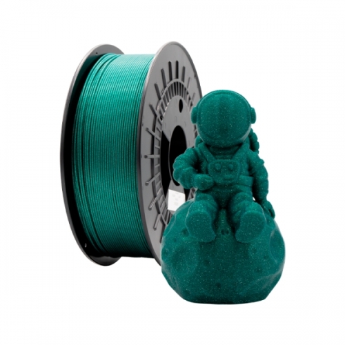 Filamento 3D PLA GLITTER - Diametro 1.75mm - Bobine 1kg - Verde