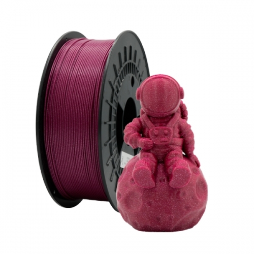 Filamento 3D PLA GLITTER - Diametro 1.75mm - Bobine 1kg - Violeta