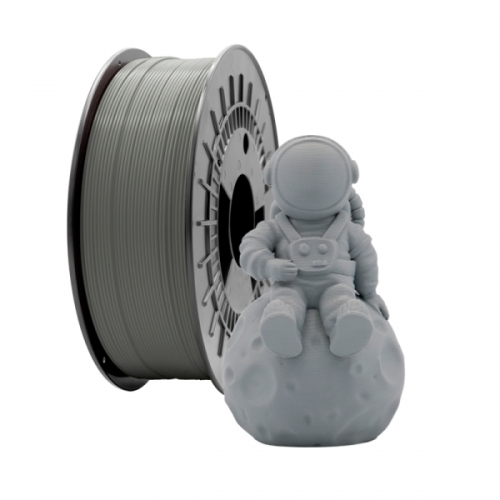 Filamento 3D PLA MATE - Diametro 1.75mm - Bobine 1kg - Cinzento Oscuro