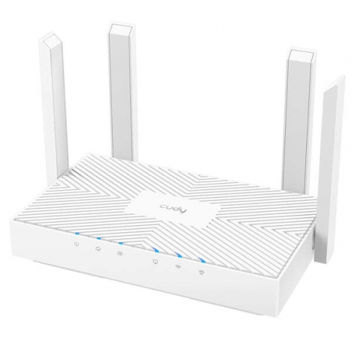 Router WiFi Cudy WR1300E AC1200 Dual Band - 3 Portas Gigabit Ethernet - 4 Antenas Externas