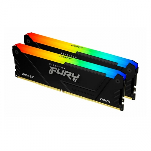 KINGSTON MEM 32GB 3600MT/S DDR4 CL18 DIMM (KIT 2) FURY BEAST RGB