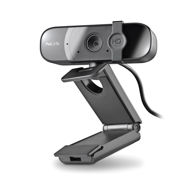 NGS XpressCam Webcam Full HD 1080p USB 2.0 - Microfone Integrado - Filtro de Privacidade - Campo Visua de 75º - Cabo de 1.50m - Preto