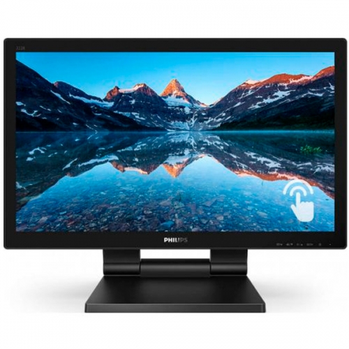 MONITOR PHILIPS 22"TOUCHSCREEN FHD VGA DVI HDMI DP USB COLUNAS HAS IP65 222B9TA