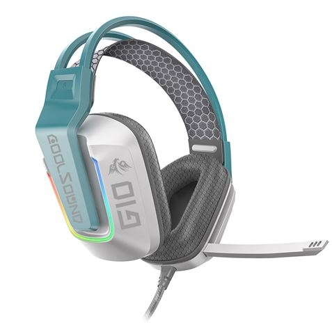 Auscultador Gaming Coolsound G10 - Compatível com XBOX,PS5,PS4,Switch e PC - Azul