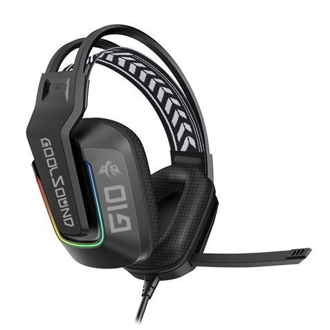Auscultador Gaming Coolsound G10 - Compatível com XBOX,PS5,PS4,Switch e PC - Preto
