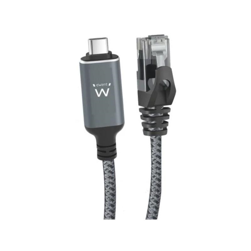 EWENT CABO ADAPTADOR DE USB-C PARA RJ45 5MT