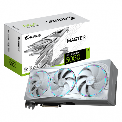 PLACA GRAFICA GIGABYTE RTX 5080 MASTER ICE 16GB GDDR7