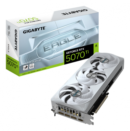 PLACA GRAFICA GIGABYTE RTX 5070TI EAGLE OC ICE SFF 16GB