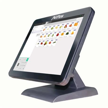 AVPos TPV K2000 Slim 15 Tactil - I3 - 8GB Memoria - SSD 128GB - VGA - WIFI,LAN,Bluetooth - Preto