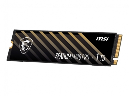 MSI SSD M.2 PCIe 4.0 NVMe 1TB SPATIUM M470 PRO-6.000R/4.500W