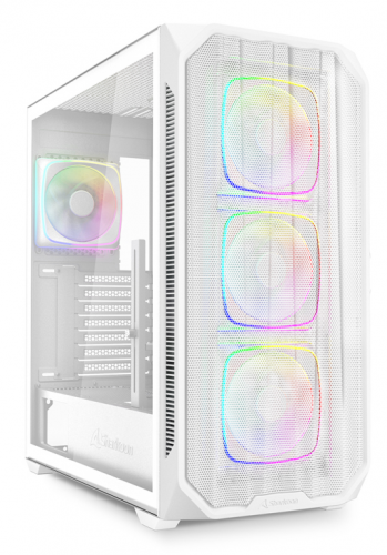 CAIXA GAMING SHARKOO NAK5M RGB ATX BRANCO